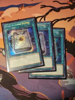 Yugioh Book of Lunar Eclipse LIOV-EN064 1ST SECRET X3 (NM) - Image 1