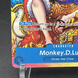 Monkey.D.Luffy (2nd Anniversary Stamped Promo) P-043 - One Piece TCG - English - Image 5
