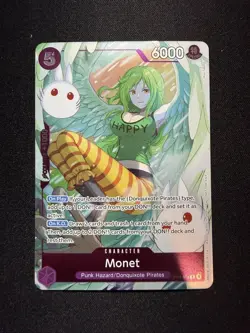 Monet (Dash Pack) OP14-074 R Foil One Piece The Azure Sea's Seven NM - Image 1