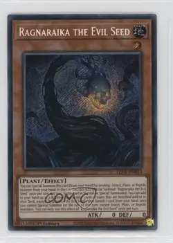 QCSR - Ragnaraika the Evil Seed 1st Ed. YuGiOh Legacy of Destruction #LEDE-EN013 - Image 1