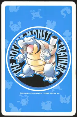 PIKACHU NO. 025 ACE OF SPADES BLUE POCKET MONSTER POKER CARD POKEMON JAPANESE - Image 3
