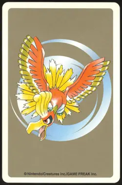 GOLBAT NO. 042 3 OF SPADES GOLD POKEMON POKER CARD JAPANESE 1999 - Image 3