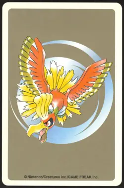 MURKROW NO. 198 10 OF SPADES GOLD POKEMON POKER CARD JAPANESE 1999 - Image 3