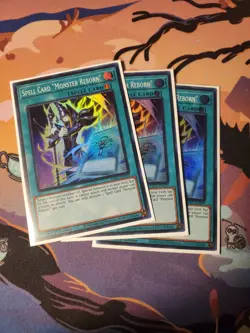 3x Spell Card "Monster Reborn" | INFO-EN099 | Super Rare | 1st Edition | YuGiOh! - Image 1