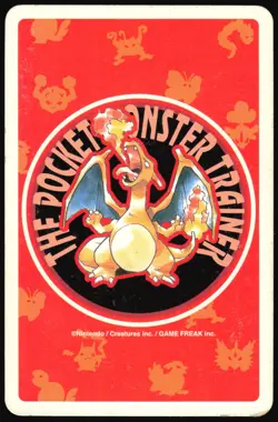 JYNX NO. 124 10 OF HEARTS RED POCKET MONSTER POKER CARD POKEMON JAPANESE 1996 - Image 3