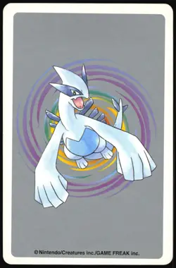 ODDISH NO. 043 6 OF HEARTS POKEMON SILVER POKER CARD JAPANESE 1999 - Image 3