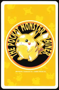 KABUTOPS NO. 141 10 OF HEARTS YELLOW POCKET MONSTER POKER CARD POKEMON JAPANESE - Image 3