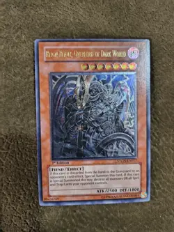 Yugioh Reign-Beaux Overlord of Dark World STON-EN017 Ultimate Rare 1st Edition - Image 1