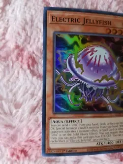 Yu-Gi-Oh! - Electric Jellyfish 2022 LED9-EN019 Super Rare 1st Edition - Image 2