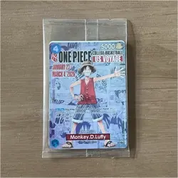 Bandai One Piece CCG Monkey D. Luffy Promo Foil College Basketball US - Image 1