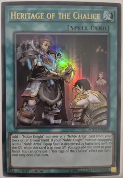 YuGiOh Heritage of the Chalice Ultra Rare 1st Edition SOFU-EN090 - Image 1