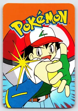 Poliwag #060 Pokemon Vending Prism Holo Sticker Card Nintendo Authentic - Nm - Image 2
