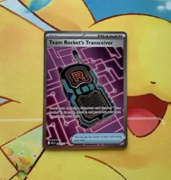 Team Rocket's Transceiver 263/217 Ascended Heroes Ultra Rare Pokemon Card NM - Image 1