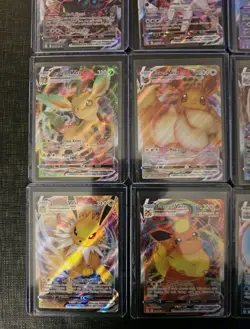 Eeveelution Vmax 9 Card Complete Set Pokemon Evolving Skies NM Umbreon Eevee - Image 3