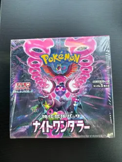 Pokemon Card Night Wanderer box sv6a Japanese w/shrink - Image 5