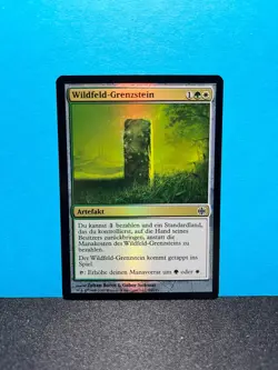 FOIL Wildfeld-Grenzstein / Wildfield Borderpost - MTG Magic - Image 1
