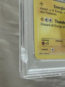 2011 Pokemon Black & White Pikachu 115/114 Secret Rare Holo PSA 9 (READ Details) - Image 3
