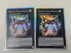 Yugioh- 2X Photon Strike Bounzer - Super Rare - Limited - CT09-EN022 - Near Mint - Image 1