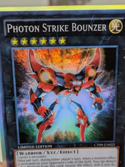 Yugioh- 2X Photon Strike Bounzer - Super Rare - Limited - CT09-EN022 - Near Mint - Image 2