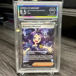 2025 Acerolas Mischief Mega Evolution #165 NM (9.5) - Image 1
