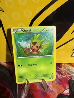 Pokemon TCG Chespin XY XY88 Holo Black Star Promo - Image 1
