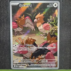 SPEAROW 151/132 ILLUSTRATION RARE MEGA EVOLUTION POKEMON NM/M - Image 1