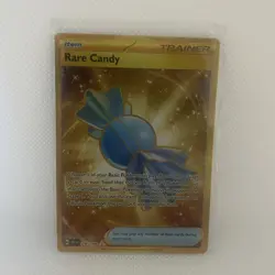 Pokemon TCG Rare Candy Full Art Hyper Rare 256/198 Scarlet & Violet - Image 1