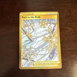 Pokemon TCG Path To The Peak Scarlet and Violet 213/189 Hyper Rare - Image 1