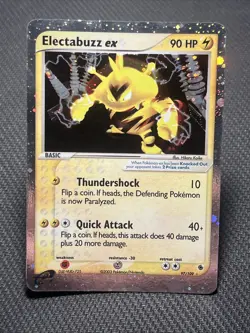 2003 pokemon Ruby and Sapphire (RS) Electabuzz EX #97/109 - Image 1