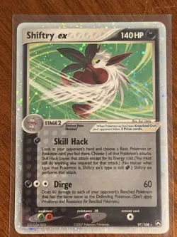 Pokemon TCG - Shiftry ex (97/108) Power Keepers - Holo - NM/LP - Image 1