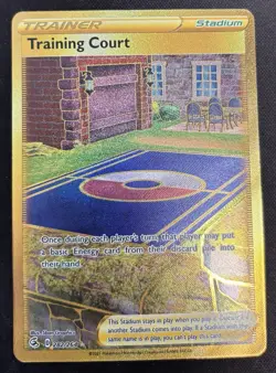 Training Court 282/264 - SWSH: Fusion Strike Secret Rare - Pokemon TCG (NM) - Image 1
