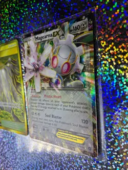 Pokemon TCG: Secret Rare SV89/SV94 Mt. Coronet; Steam Siege 75/114 Magearna EX - Image 4