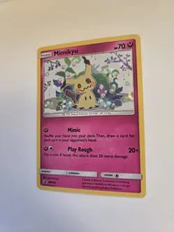 Pokemon Mimikyu Promo Team UP SM163 NM - Image 2