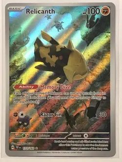 Pokemon TCG - Relicanth 173/162 Temporal Forces - NM - Image 1