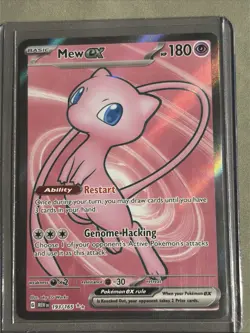 Pokemon SV: Scarlet & Violet 151 Mew ex 193/165 Ultra Rare Full Art Holo 180 HP - Image 1