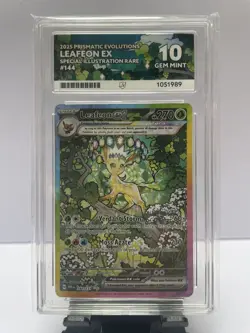 Pokemon TCG - Leafeon ex 144/131 - SIR - Prismatic Evolutions - ACE 10 - Image 1