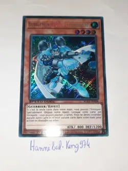 Yu-Gi-Oh! Bubbleman, Heros elementaire SGX2-FRA08 Secrete rare - Image 1