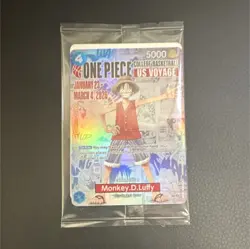 One Piece Card Game Promo Pack College Basketball US Voyage Monkey.D.Luffy - Image 1