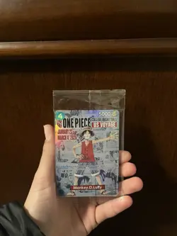 Monkey.D.Luffy One Piece College Basketball Rare Card. Original Seal UNOPENED!! - Image 2