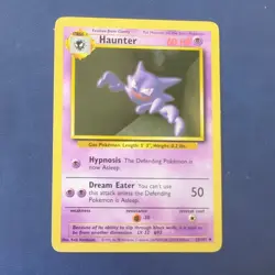 Pokemon Card - Haunter - Base set - Image 1