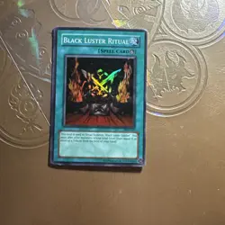 Yugioh Black Luster Ritual SYE-025 Super Rare - VLP - Image 1