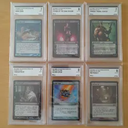 MTG KOREAN FOIL [brg graded] Swan Song, Thoughtseize and more - Image 1