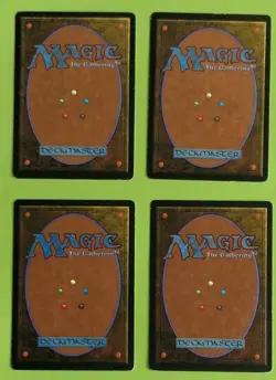 MTG ARMAGEDDON x4, 4th Edition play set. Very Good. Pre Modern. - Image 3