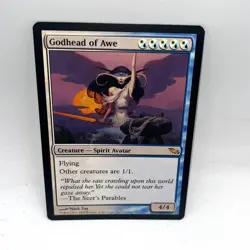 Godhead of Awe 142 Rare Shadowmoor Magic: The Gathering Lightly Played - Image 1