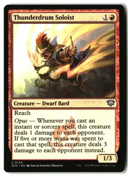 MTG Thunderdrum Soloist [SOS - 134] NM 2-70 - Image 1