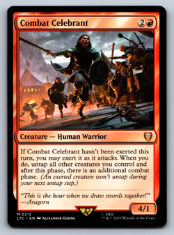 Combat Celebrant - Lord of the Rings Commander - MTG - Image 1