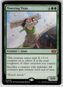 Towering Titan Normal M Commander: Tarkir: Dragonstorm 276 NM - Image 1