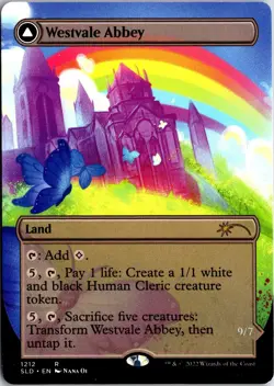 Westvale Abbey (Display Commander) - Thick Stock 1212 Secret Lair Drop MTG NM/M - Image 1
