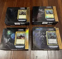 MTG: Warhammer 40k Collector's Edition Commander Decks (Set of 4) SEALED - Image 1