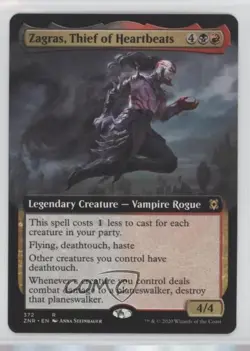 Zagras Thief of Heartbeats (Extended Art) Magic: Zendikar Rising ZNR #372 - Image 1